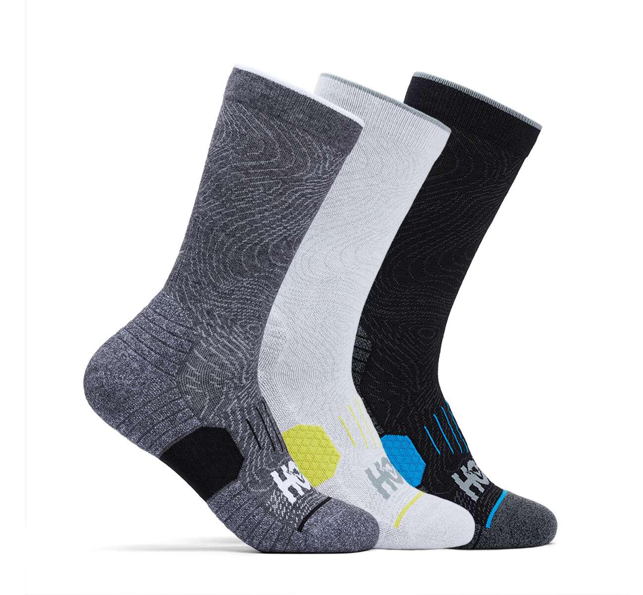 U CREW RUN SOCK 3-PACK