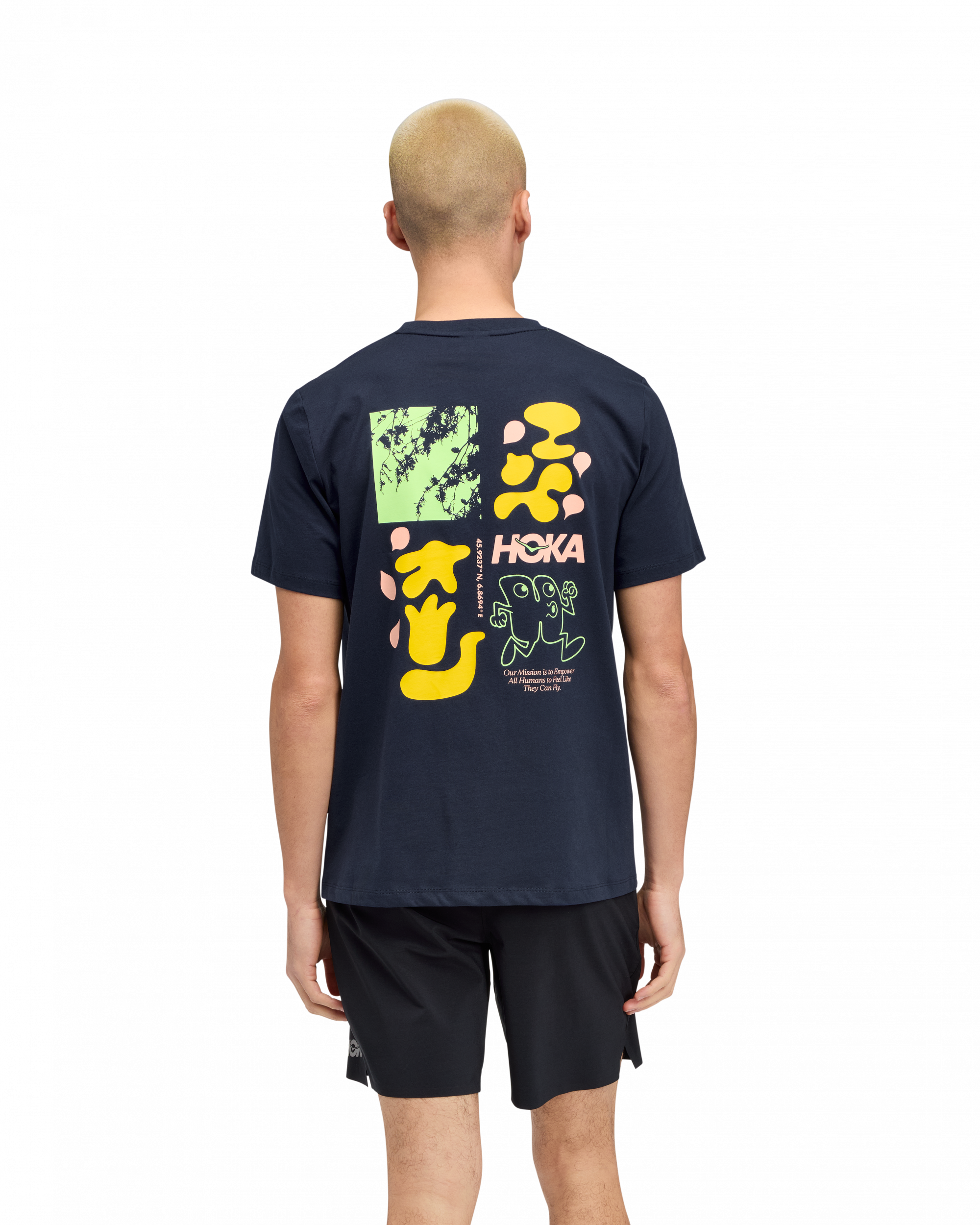 M HOKA COLLAGE GPX TEE